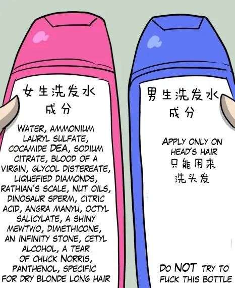 看一眼你的頭發，就知道洗發水買錯了